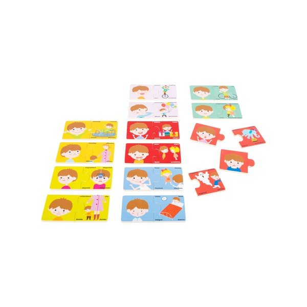 Komplet 28 kart edukacyjnych Legler Emocje-image-2