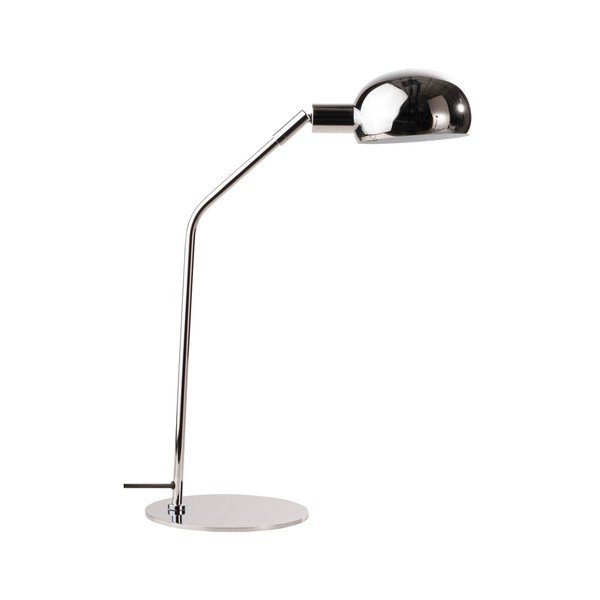 Stalowa lampa stołowa z elastyczną konstrukcją w kolorze srebra z połyskiem (wysokość 59 cm) Lincon – Jotex