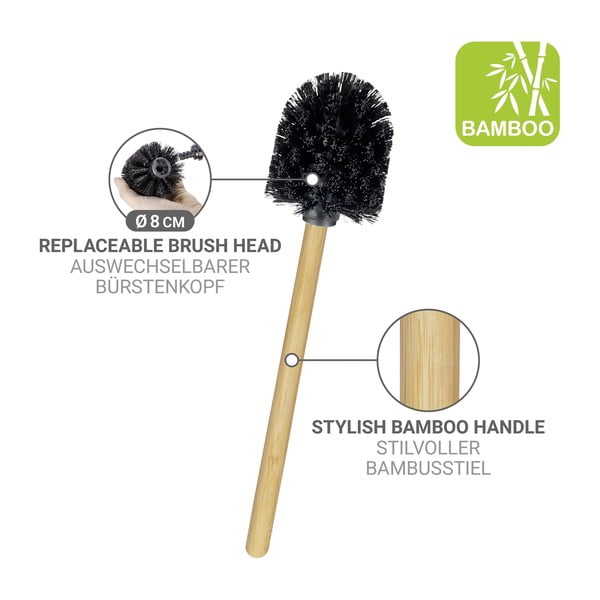 Stalowy stojak na papier toaletowy w biało-naturalnym kolorze ze szczotką Rivalta – Wenko-image-4