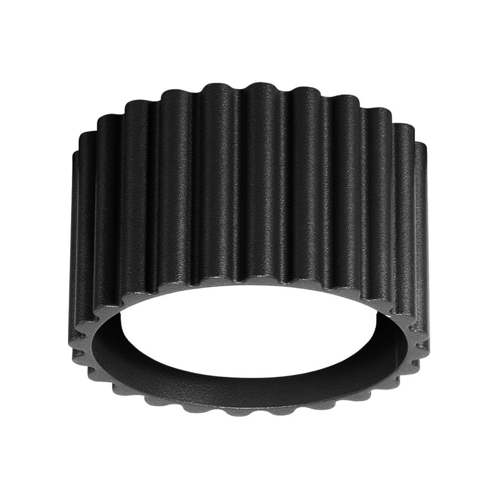 Czarna metalowa lampa punktowa ø 10 cm Zora – Sollux