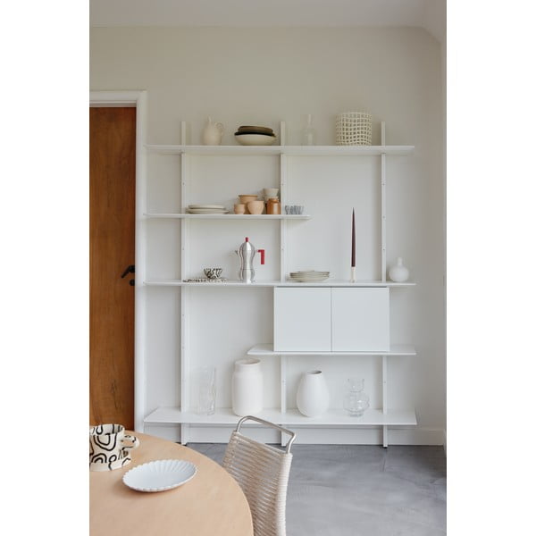 Biały element regału modułowego 68,5x68,5 cm Bridge – Tenzo-image-1