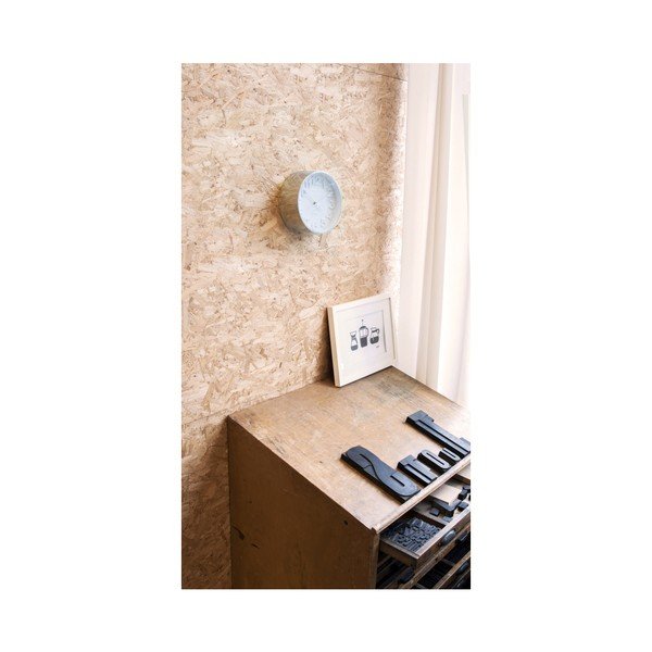 Zegar z elementami w kolorze srebra Karlsson Stout, ⌀ 22 cm-image-2