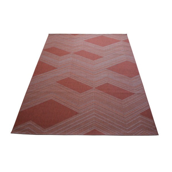 Wytrzymały dywan Floorita Red Retro, 200x250 cm