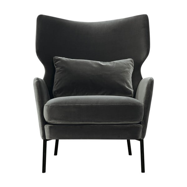 Ciemnoszary fotel Alex – Sits-image-2