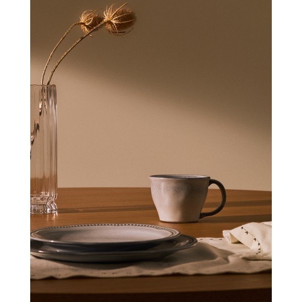 Niebieska filiżanka ceramiczna Dovec – Kave Home-image-1