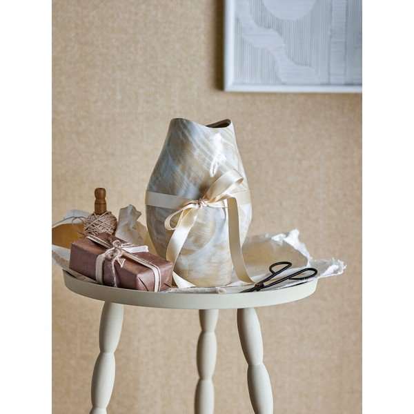 Beżowy kamionkowy wazon (wysokość 31 cm) Obsa – Bloomingville-image-2