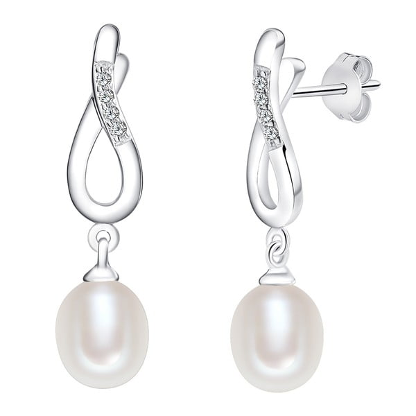Kolczyki perłowe Nova Pearls Copenhagen Faustine