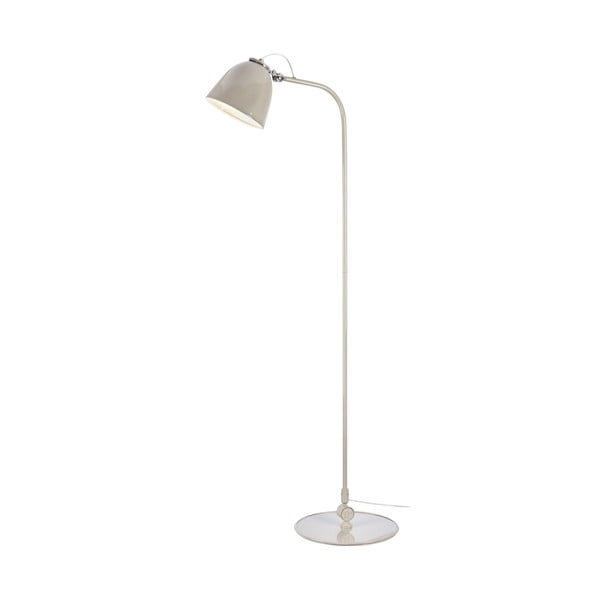 Szarobeżowa lampa stojąca z metalowym kloszem (wysokość 130 cm) Tilt – Markslöjd