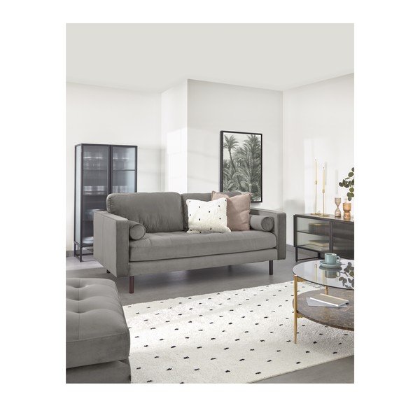 Biała poszewka na poduszkę Kave Home Meri, 45x45 cm-image-1