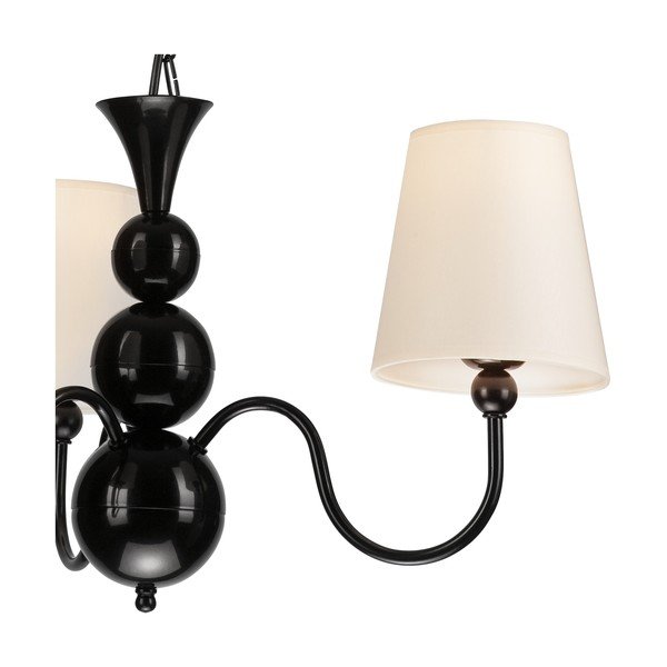 Czarna lampa wisząca − LAMKUR-image-3
