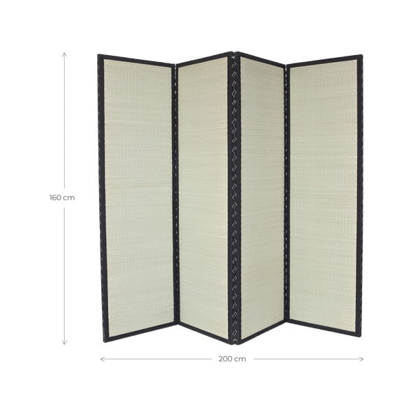 Parawan ze słomy ryżowej Karup Design Wabi-image-1