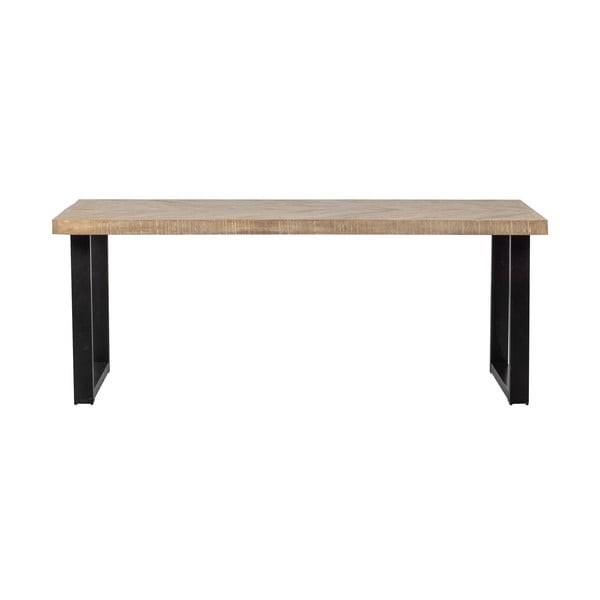 Stół z blatem z drewna mangowca WOOOD Tablo, 180x90 cm