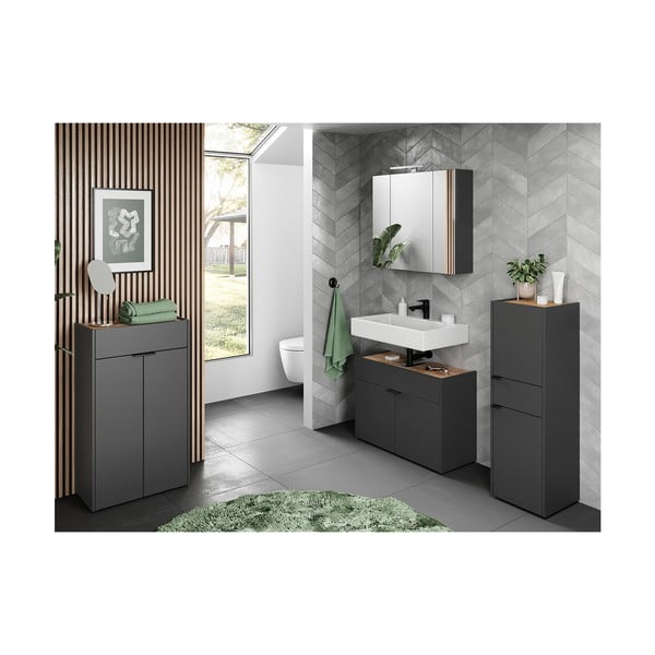 Antracytowy zestaw łazienkowy Forano – Germania-image-2