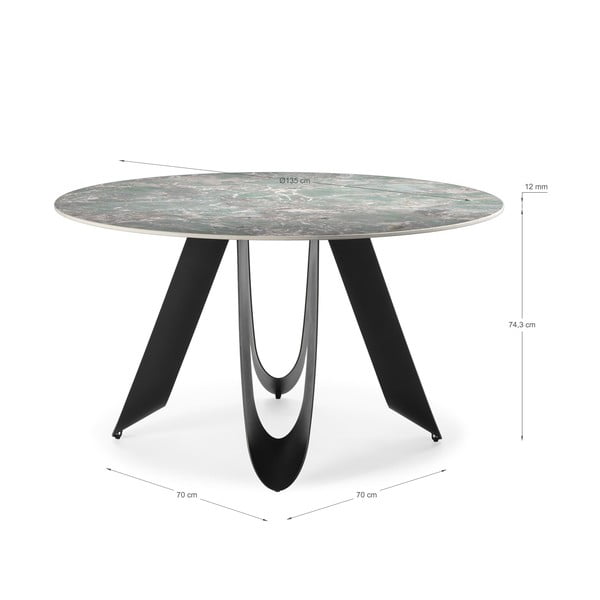 Okrągły stół ø 135 cm Aila – Marckeric-image-4