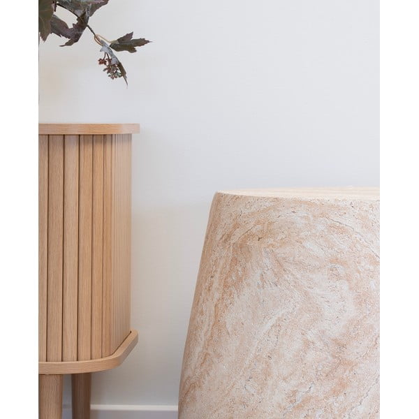 Kamienny okrągły stolik ogrodowy ø 47,5 cm Bonn – House Nordic-image-1