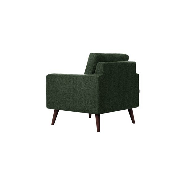 Ciemnozielony fotel Rodier Beaver-image-3