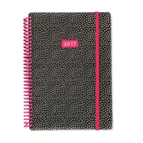 Kalendarz A5 Go Stationery Monochrome Circles