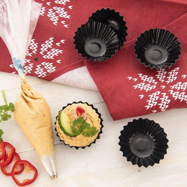 Metalowe formy do pieczenia zestaw 6 szt. ø 7 cm – Orion-image-2