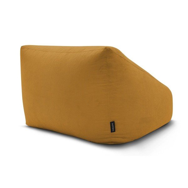 Żółty sztruksowy worek do siedzenia Lilibet – Bobochic Paris-image-4