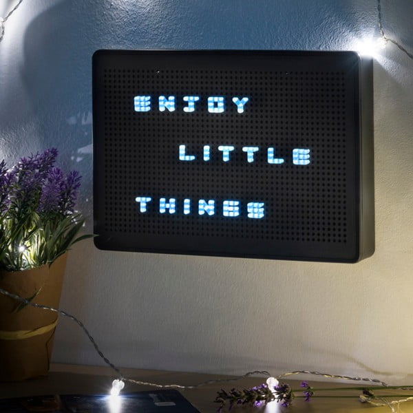 Czarna tablica świetlna z literkami InnovaGoods-image-4