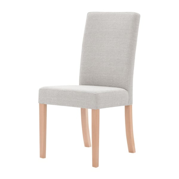 Kremowe krzesło z brązowymi nogami Ted Lapidus Maison Tonka