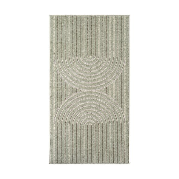 Zielony dywan odpowiedni na zewnątrz 80x150 cm Nova 1201 – Ayyildiz Carpets