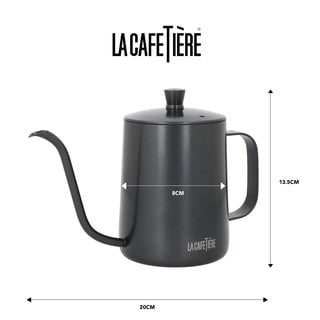 Szary dzbanek do kawy ze stali nierdzewnej 0,6 l La Cafetiere – Kitchen Craft