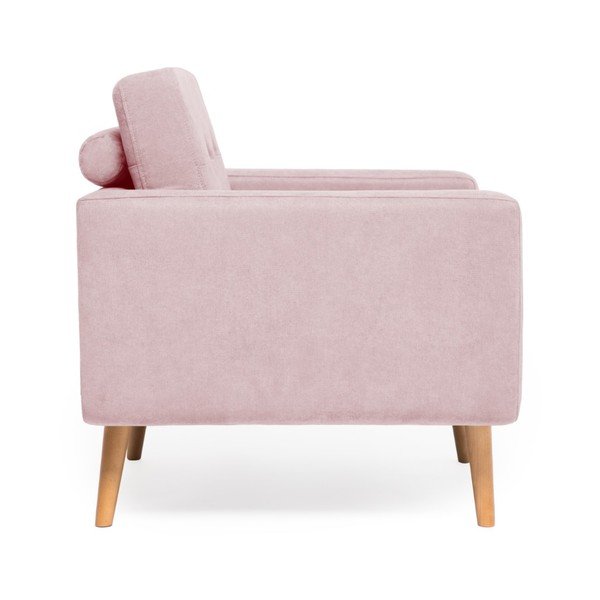 Różowy fotel Vivonita Ina-image-3
