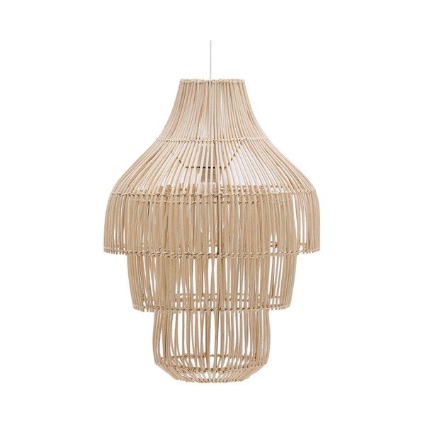 Rattanowy abażur w naturalnym kolorze ø 38 cm Janoa – Kave Home