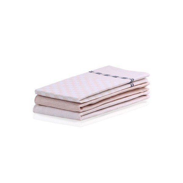 Bawełniane ścierki zestaw 3 szt. 50x70 cm Louie – DecoKing