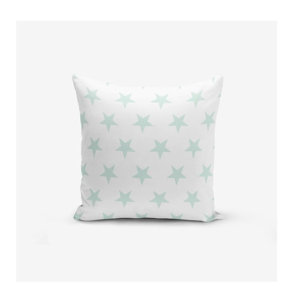 Poszewka na poduszkę z domieszką bawełny Minimalist Cushion Covers Cloud Blue Star, 45x45 cm