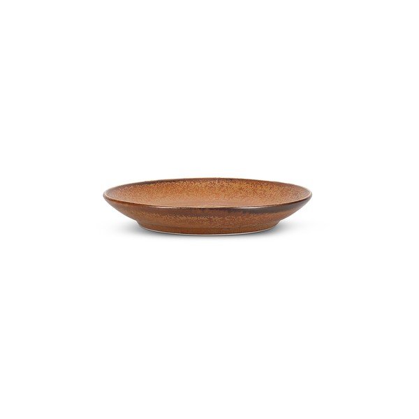Brązowy porcelanowy spodek ø 14 cm Ovio – BonBistro-image-2