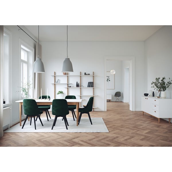 Zielony regał Tenzo Bridge, szer. 162 cm-image-4