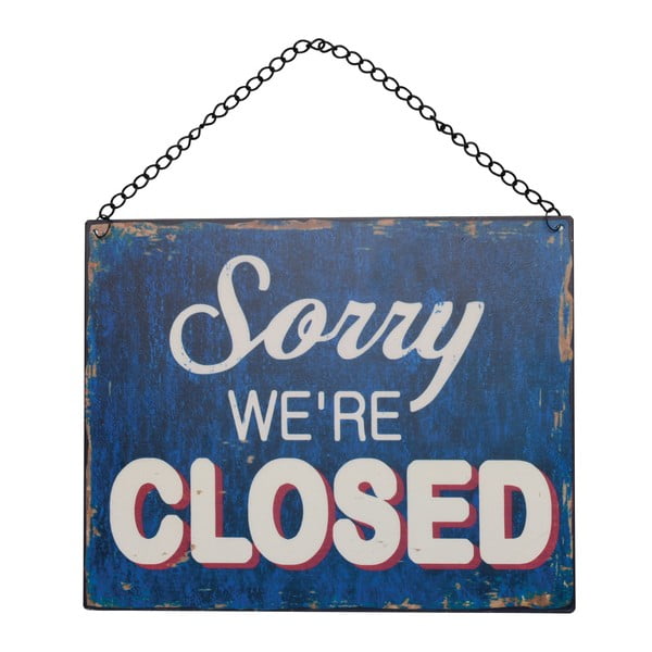 Tabliczka Rex London Open Closed