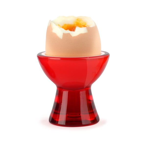 Czerwony kieliszek na jajko Vialli Design-image-1