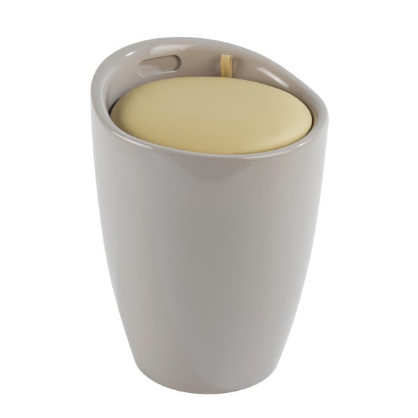 Szarobrązowy plastikowy kosz na pranie 20 l Candy – Wenko-image-1