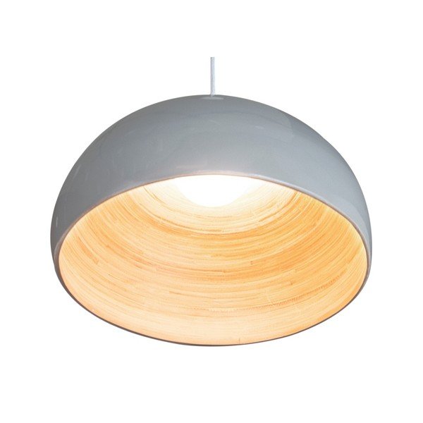 Zielona lampa wisząca Leitmotiv, średnica 33 cm-image-1