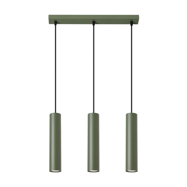 Zielona lampa wisząca Castro – Sollux