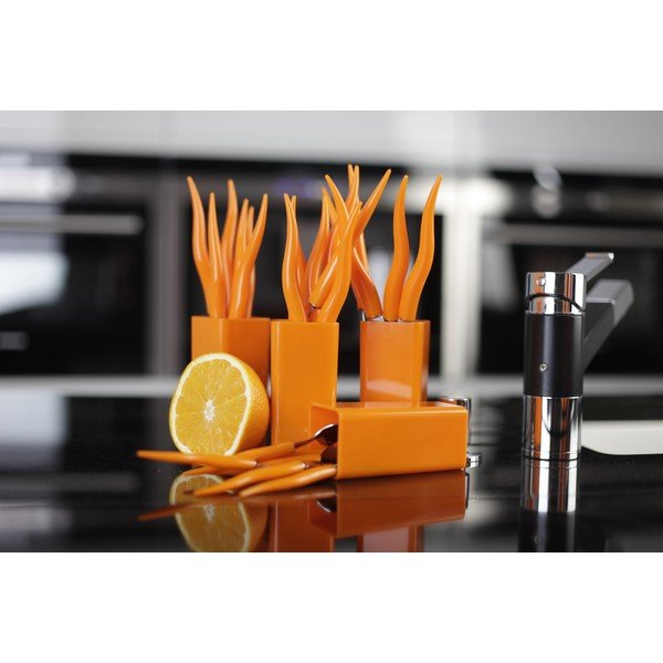 Zestaw 24 białych sztućców Vialli Design Ama-image-2