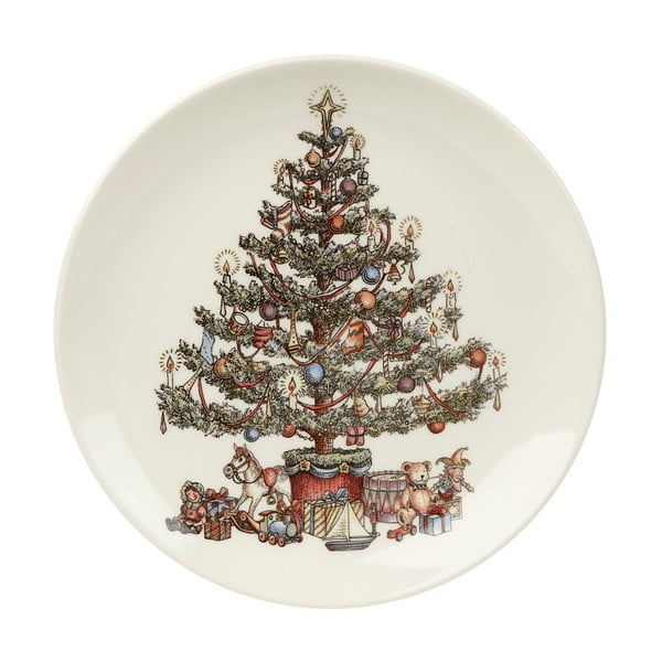 Talerz Churchill China Christmas Tree, ⌀ 20 cm