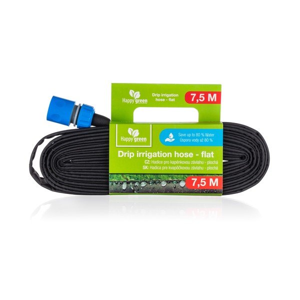Płaski wąż do nawadniania kropelkowego 7,5 m – Happy Green-image-2