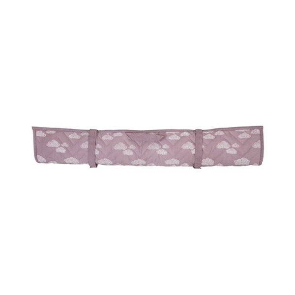 Różowy bawełniany koc dziecięcy Bloomingville Baby-image-2