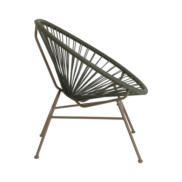 Krzesło ogrodowe z zieloną plecionką Kave Home Samantha-image-2