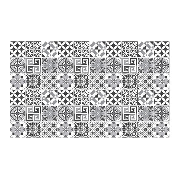 Zestaw 60 samoprzylepnych naklejek ściennych Ambiance Elegant Tiles Shade of Gray, 10x10 cm-image-1