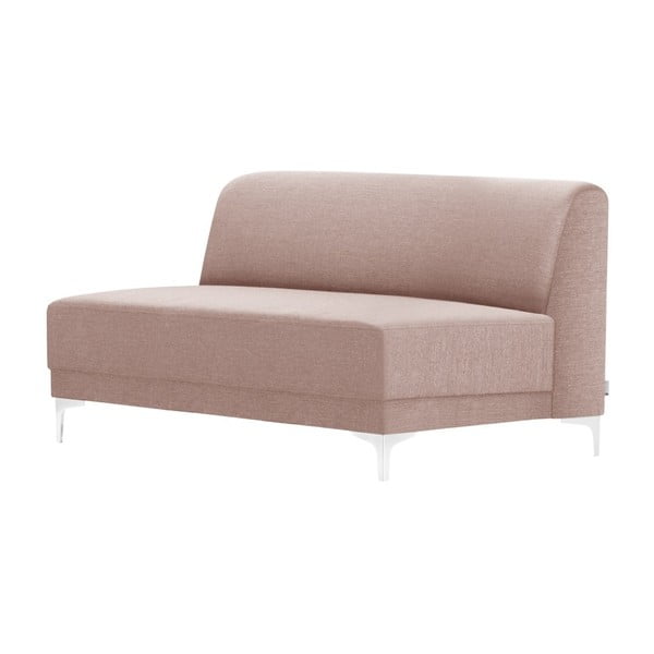 Różowa sofa 2-osobowa Florenzzi Allegra