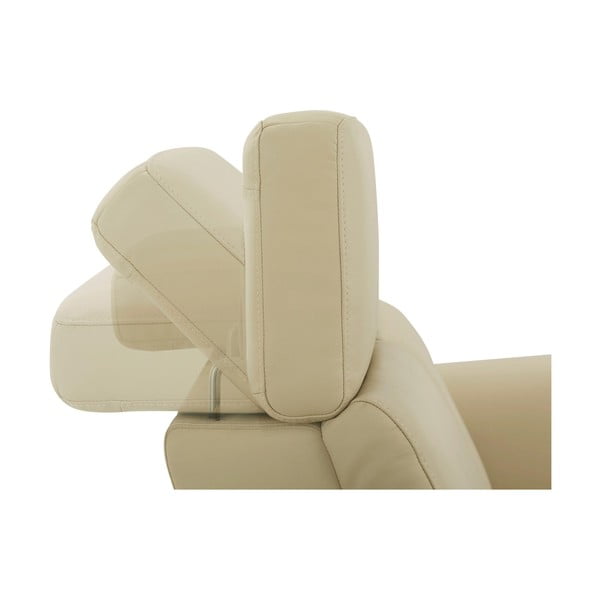 Biała sofa z imitacji skóry 158 cm Capena – Støraa-image-4