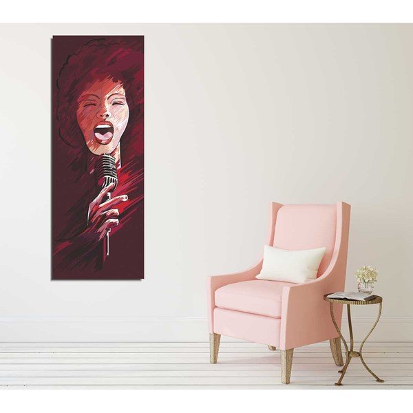 Obraz na płótnie Singer, 30x80 cm-image-1