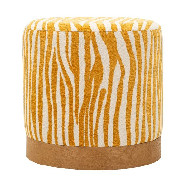 Musztardowy puf Savana – Mauro Ferretti