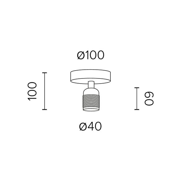 Biała lampa sufitowa Sotto Luce Uno-image-2