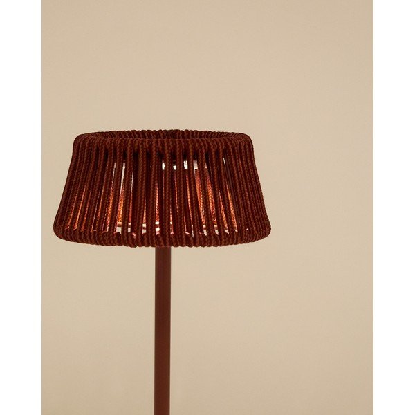 Solarna zewnętrzna lampa stołowa LED ø 11 cm Aldet – Kave Home-image-3